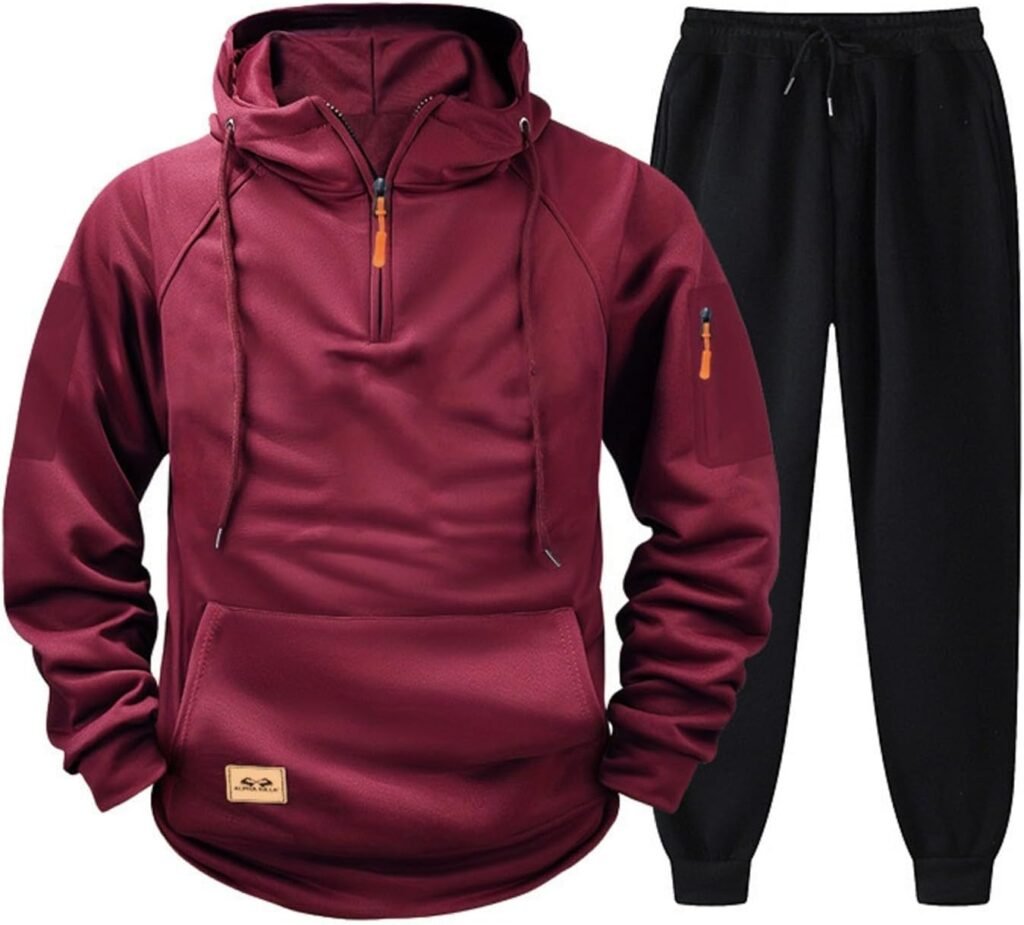Foweknow Sports Suit Men’s Warm Autumn Winter Suit Long Sleeve Hoodie Elastic Waist Chino Trousers Set Fashionable Sporty Jogging Suit Men’s Simplicity Versatile 2-Piece Outfit Foweknow Sports Suit Men’s Warm Autumn Winter Suit Long Sleeve Hoodie Elastic Waist Chino Trousers Set Fashionable Sporty Jogging Suit Men’s Simplicity Versatile 2-Piece Outfit