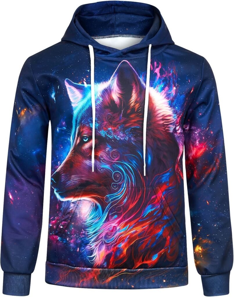 Freshhoodies Unisex Pullover Hoodie for Men Women Long Sleeve Drawstring Hooded Sweatshirts with Pockets M-XXL