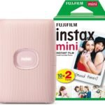 Fujifilm Instax Mini Link 2 Wireless Photo Printer with 20 Shots Film Pack – Soft Pink