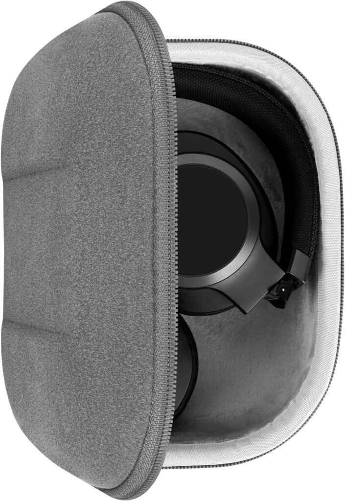 Geekria Shield Headphones Case Compatible with JBL TUNE 770NC, TUNE 750NC, Live 770NC, Live 650BTNC Case, Replacement Hard Shell Travel Carrying Bag with Cable Storage (Microfiber Grey) Geekria Shield Headphones Case Compatible with JBL TUNE 770NC, TUNE 750NC, Live 770NC, Live 650BTNC Case, Replacement Hard Shell Travel Carrying Bag with Cable Storage (Microfiber Grey)