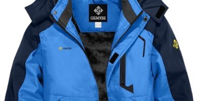 GEMYSE Boy’s Winter Waterproof Ski Jacket Mountain Windproof Fleece Coat with Hood GEMYSE Boy’s Winter Waterproof Ski Jacket Mountain Windproof Fleece Coat with Hood