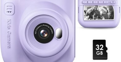 GREENKINDER Kids Camera Instant Print, 3.0” Large Screen Instant Camera for Kids with 32GB Card & 3 Rolls Print Paper, 1080P Kids Selfie Digital Camera, Gift Toy for Boys Girls 3-12 Years Old, Purple GREENKINDER Kids Camera Instant Print, 3.0” Large Screen Instant Camera for Kids with 32GB Card & 3 Rolls Print Paper, 1080P Kids Selfie Digital Camera, Gift Toy for Boys Girls 3-12 Years Old, Purple