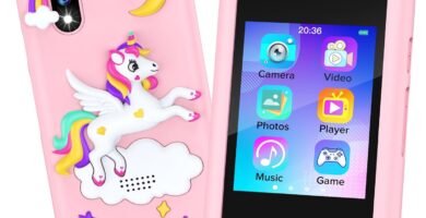 GREENKINDER Kids Smart Phone Toys for Girls, 2.8 Inch Touchscreen with Dual Camera Toddler Learning Toy Phone, MP3 Music Player, Toy Phone for Kids Birthday Toy Gift for Girls Age 3-8, Pink GREENKINDER Kids Smart Phone Toys for Girls, 2.8 Inch Touchscreen with Dual Camera Toddler Learning Toy Phone, MP3 Music Player, Toy Phone for Kids Birthday Toy Gift for Girls Age 3-8, Pink