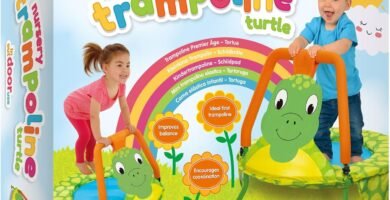Galt Nursery Trampoline – Turtle Toddlers Trampoline Encourages Childrens Active Play – Indoor and Outdoor Mini Kids Trampoline – Durable Frame, Easy Storage and Non-Slip Feet – Ages 12 Months Plus Galt Nursery Trampoline – Turtle Toddlers Trampoline Encourages Childrens Active Play – Indoor and Outdoor Mini Kids Trampoline – Durable Frame, Easy Storage and Non-Slip Feet – Ages 12 Months Plus