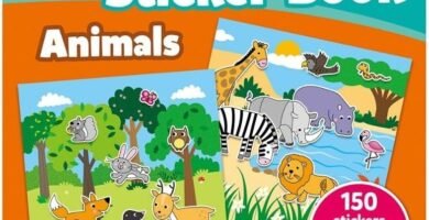 Galt Toys, Reusable Sticker Book – Animals, Sticker Books, Ages 3 Years Plus Galt Toys, Reusable Sticker Book – Animals, Sticker Books, Ages 3 Years Plus