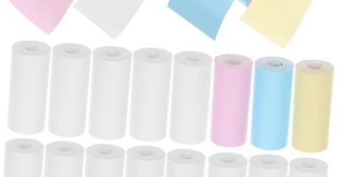 Generic 18 Rolls Thermal Paper Mini Room Mini Photo Printer Mini Sticker Printer Cameras Printer for Labels Thermal Sticker Printer Cameras for Mini Pocket Printer Paper Generic 18 Rolls Thermal Paper Mini Room Mini Photo Printer Mini Sticker Printer Cameras Printer for Labels Thermal Sticker Printer Cameras for Mini Pocket Printer Paper