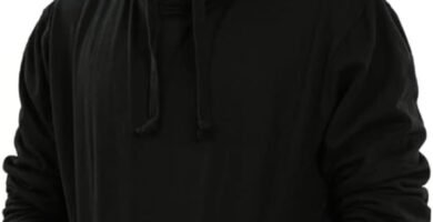 Gift Hub Work Hoodies For Men – Plain Black Hoodie work Jumper For Mens and Womens – Unisex Sweatshirt For Personal Use and For Gifts – Classic Style Of Uk Pullover Hooded Top