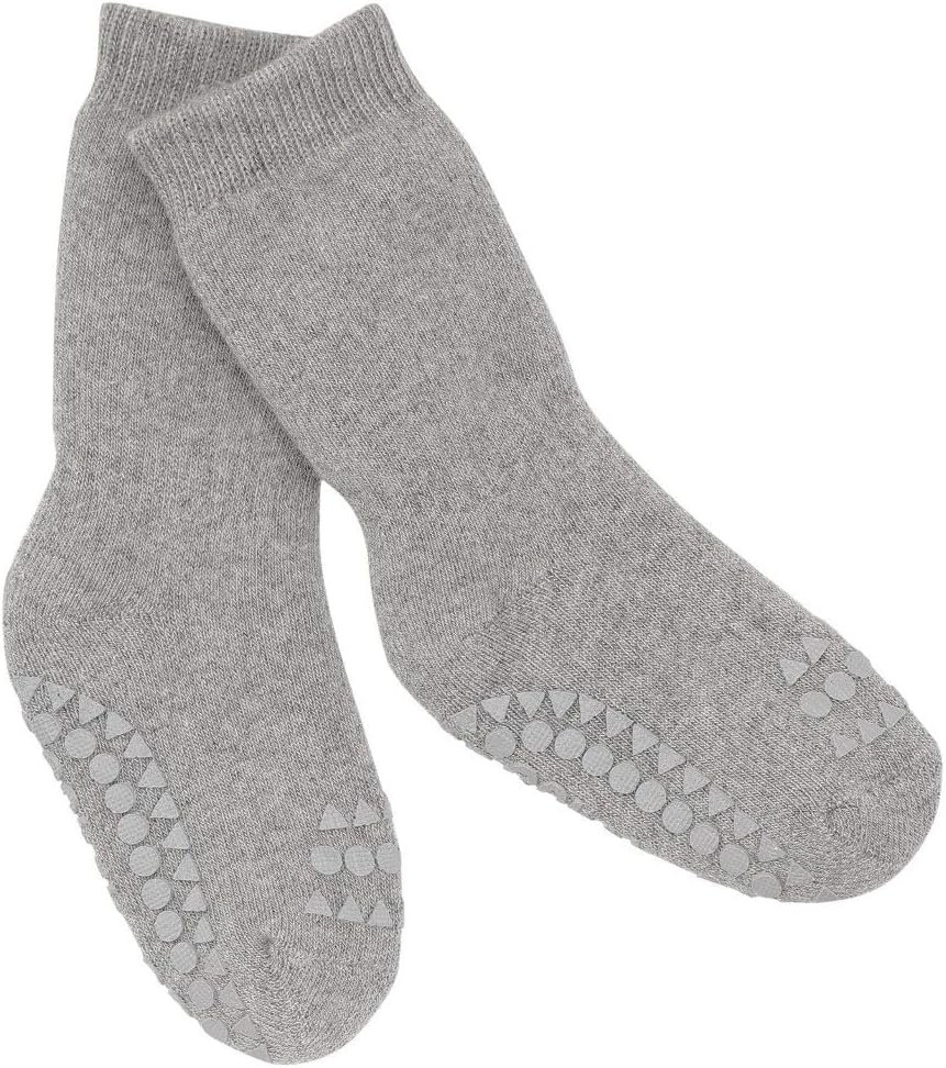 GoBabyGo Unisex Baby Original Non-slip Baby Crawling Socks | Anti-slip Crawling Support for Active Children | Thick Terry Cotton Non-Slip Socks (pack of 1)