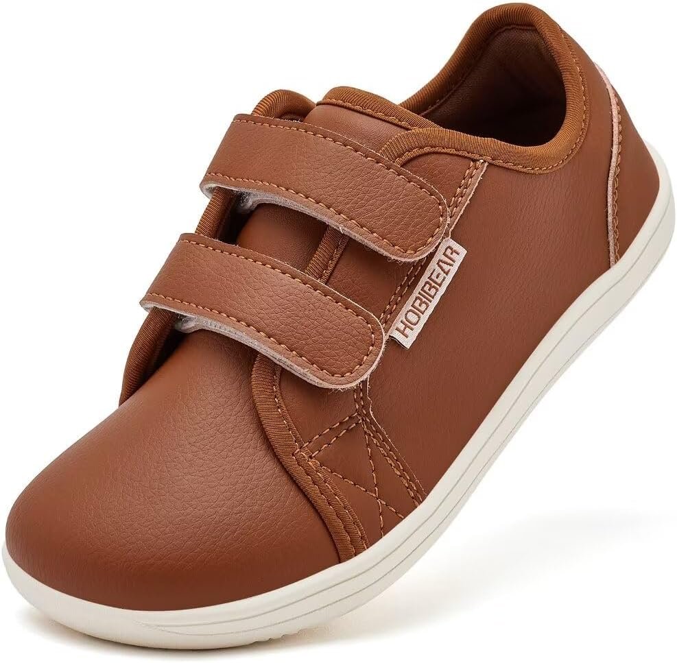 HOBIBEAR Kids Wide Barefoot Shoes Boys Girls Minimalist School Trail Running Walking Sneaker HOBIBEAR Kids Wide Barefoot Shoes Boys Girls Minimalist School Trail Running Walking Sneaker