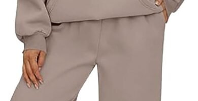 HOOUDO Tracksuit Full Sets for Women UK 2 Piece Co Ord Sets Outfits Hoodie and Sweatpants Jogger Set Ladies Gym Activewear Y2k Lounge Wear HOOUDO Tracksuit Full Sets for Women UK 2 Piece Co Ord Sets Outfits Hoodie and Sweatpants Jogger Set Ladies Gym Activewear Y2k Lounge Wear