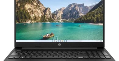 HP 2023 Newest Laptop, 15.6 Inch Display, Intel Pentium Quad-Core Processor, Intel UHD Graphics, 16GB RAM, 512GB SSD, Bluetooth, Wifi6, Windows 11 Home in S Mode, Black