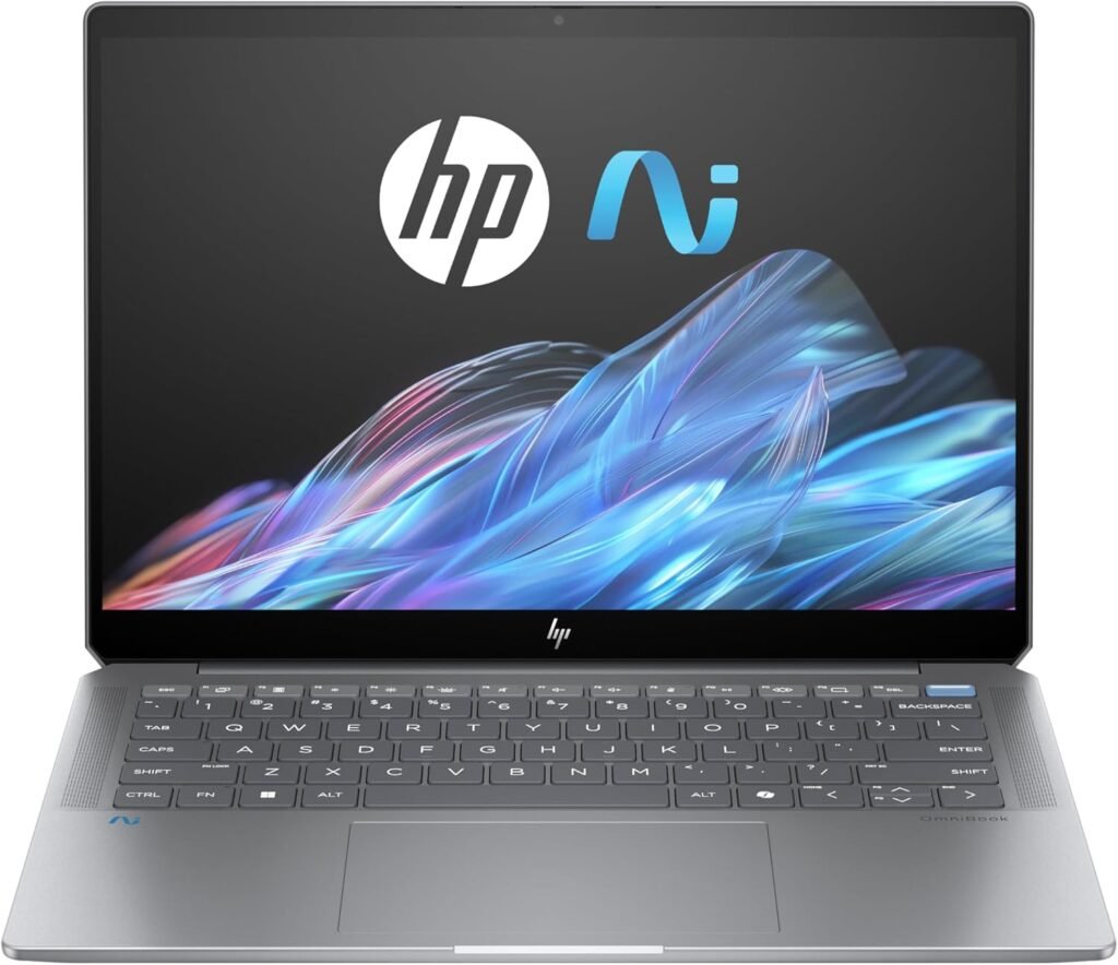 HP OmniBook Ultra 14” Laptop | AMD Ryzen AI 9-365 | AI Enhanced | 32 GB RAM | 1 TB SSD | AMD Radeon Graphics | 2.2K IPS Touchscreen | Up to 22.25 Hrs Battery | Win 11 | Meteor Silver | 14-fd0002na HP OmniBook Ultra 14” Laptop | AMD Ryzen AI 9-365 | AI Enhanced | 32 GB RAM | 1 TB SSD | AMD Radeon Graphics | 2.2K IPS Touchscreen | Up to 22.25 Hrs Battery | Win 11 | Meteor Silver | 14-fd0002na
