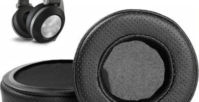 HTINDUSTRY Earpads Replacement Cushion Compatible with JBL Synchros E50BT Wireless Headphone Ear pads with Breathable Protein Leather