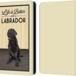 Head Case Designs Officially Licensed Lantern Press Labrador Dog Collection Leather Book Wallet Case Cover Compatible With Kindle Paperwhite 5 (2021)