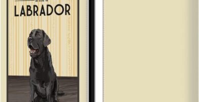 Head Case Designs Officially Licensed Lantern Press Labrador Dog Collection Leather Book Wallet Case Cover Compatible With Kindle Paperwhite 5 (2021)