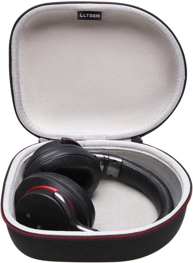 Headphone Headset Case for JBL, Beats, Sony, Soundcore Anker, Raycon, TOZO, SteelSeries, Logitech, Jabra, Bose, Audio-Technica, Sennheiser Headphones, Black+Grey Headphone Headset Case for JBL, Beats, Sony, Soundcore Anker, Raycon, TOZO, SteelSeries, Logitech, Jabra, Bose, Audio-Technica, Sennheiser Headphones, Black+Grey