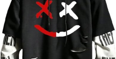 Hello MrLin Men’s Techwear Hip Hop Hoodie Japanese Streetwear Patchwork Urban Jumper Tops