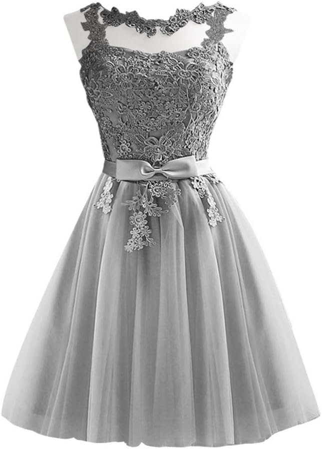 Holibanna Floral Lace Strapless Bridesmaid Dresses Short Prom for Women Evening Slim Wedding Pageant Holibanna Floral Lace Strapless Bridesmaid Dresses Short Prom for Women Evening Slim Wedding Pageant
