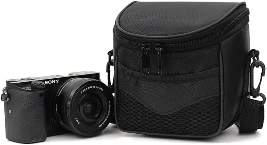 Hosoncovy Micro Digital Camera Storage Bag Travel Case Single Shoulder Camera Bag Camera Case for Canon Nikon Sony SLR DSLR Small Micro Cameras Hosoncovy Micro Digital Camera Storage Bag Travel Case Single Shoulder Camera Bag Camera Case for Canon Nikon Sony SLR DSLR Small Micro Cameras