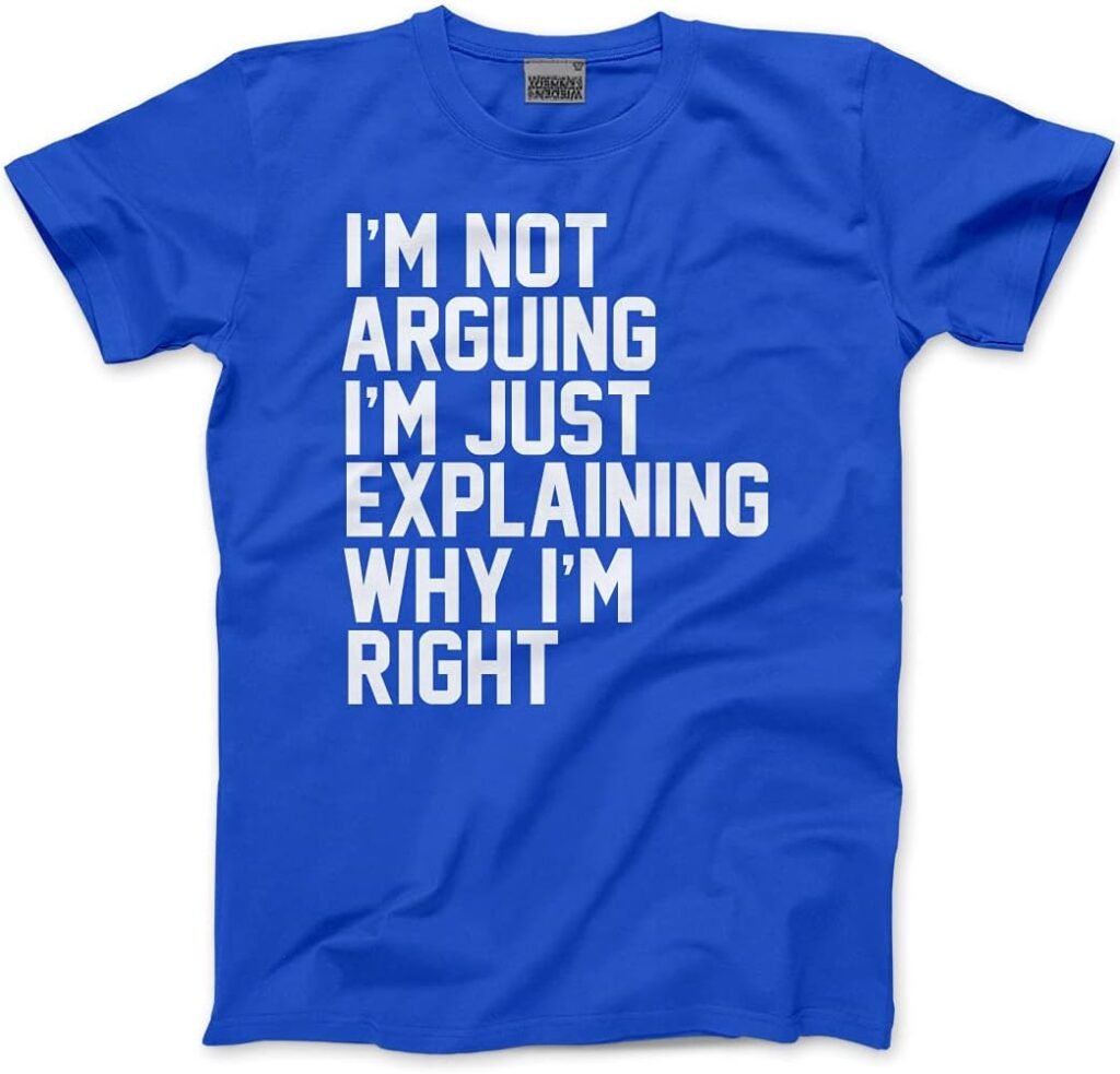 HotScamp Kids Sarcastic Tshirt – I’m Not Arguing I’m Just Explaining Why I’m Right Childs T-Shirt – Funny Moody Argumentative Teen Sassy HotScamp Kids Sarcastic Tshirt – I’m Not Arguing I’m Just Explaining Why I’m Right Childs T-Shirt – Funny Moody Argumentative Teen Sassy