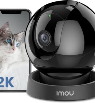 Imou 2K Indoor Security Camera 360°, Baby Monitor Pet Dog Camera Home CCTV Camera, AI Sound/Cry/Pet/Human Detection, Siren Spotlight, Color Night Vision, 2-Way Audio, Privacy Mode, Works with Alexa