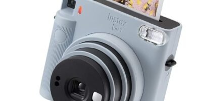 Instax SQUARE SQ1 Instant Camera, Glacier Blue