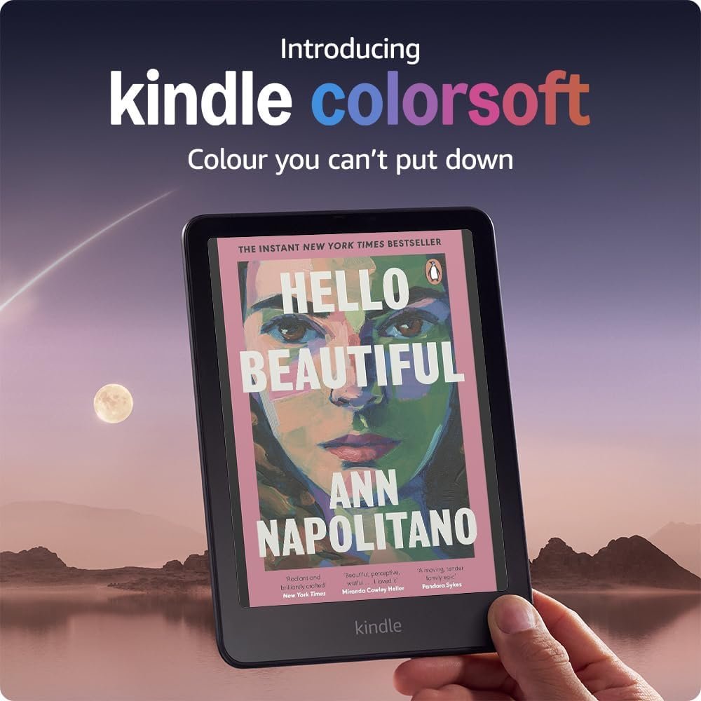 Introducing Amazon Kindle Colorsoft Signature Edition (32 GB) – With colour display, auto-adjusting front light, wireless charging and long battery life Introducing Amazon Kindle Colorsoft Signature Edition (32 GB) – With colour display, auto-adjusting front light, wireless charging and long battery life