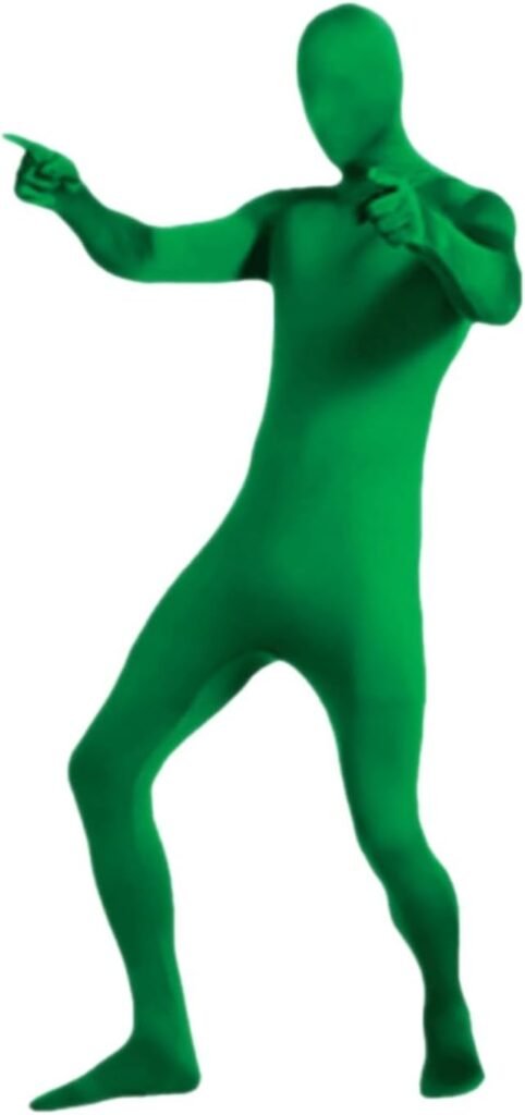 Invisible Men’s Bodysuit Stage Costume Women’s Halloween Costume Clothing Cosplay Supply Decoration Full Body Suit Men Women Covering Body Suit Flexible Outfit Autumn and Winter