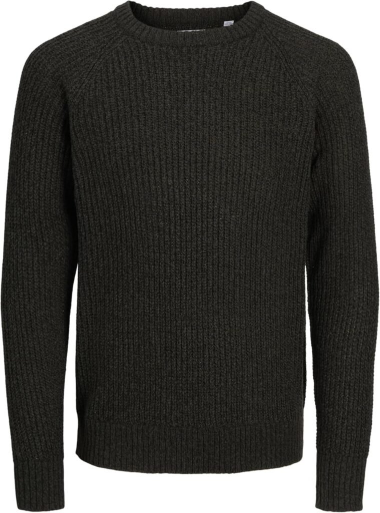 JACK & JONES Men’s Jjjones Knit Crew Neck Jumper
