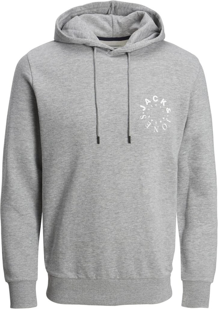 JACK & JONES Men’s Jjwarrior Sweat Hood Sweatshirt