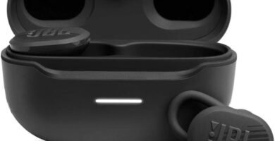 JBL Endurance Race True Wireless In-Ear Headphones Buds with Charging Case – Black – JBLENDURACEBLK