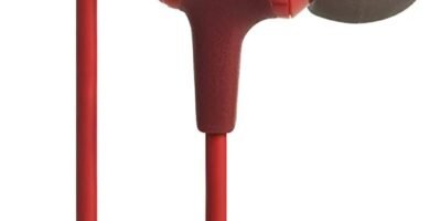 JBL Harman E15 In-Ear Headphone – Red