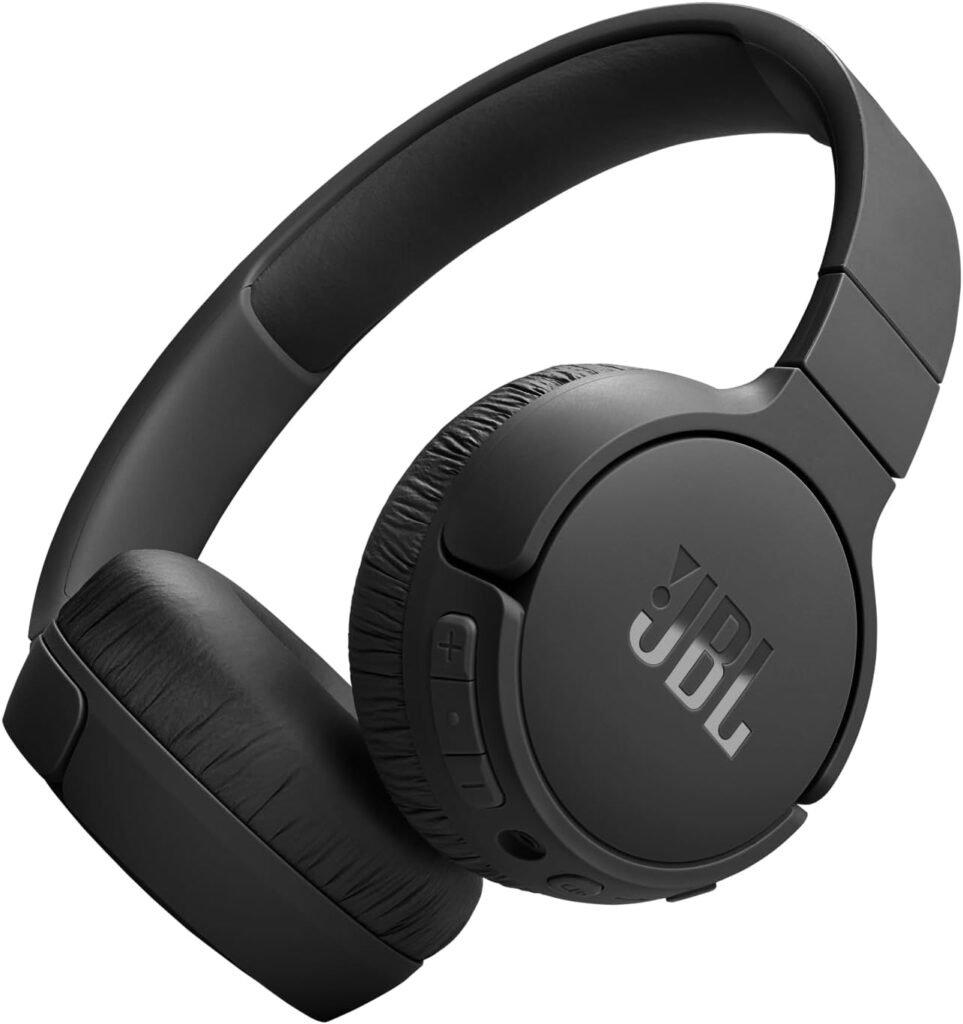 JBL Tune 670NC – Adaptive Noise Cancelling with Smart Ambient Wireless On-Ear Headphones, Up to 70H Battery Life with Speed Charge, Lightweight, Comfortable and Foldable Design (Black) JBL Tune 670NC – Adaptive Noise Cancelling with Smart Ambient Wireless On-Ear Headphones, Up to 70H Battery Life with Speed Charge, Lightweight, Comfortable and Foldable Design (Black)