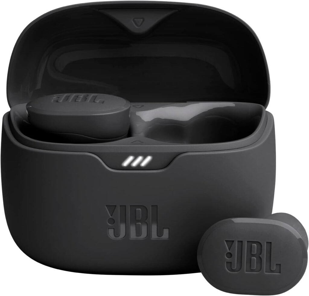 JBL Tune Buds, Wireless ANC Bluetooth Headphones, 10mm Drivers, 48 Hours Playback, IP54 Water and Dust Resistant – Black JBL Tune Buds, Wireless ANC Bluetooth Headphones, 10mm Drivers, 48 Hours Playback, IP54 Water and Dust Resistant – Black