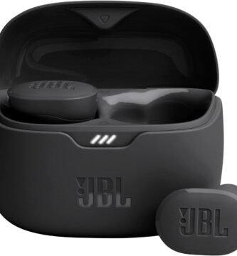 JBL Tune Buds, Wireless ANC Bluetooth Headphones, 10mm Drivers, 48 Hours Playback, IP54 Water and Dust Resistant – Black