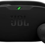 JBL Wave Buds 2, Wireless Noise Cancelling Bluetooth Earbuds with 40 Hours Playtime, JBL Pure Bass Sound, Smart Ambient Technology, IP54 Water and Dust Resistant, Multi-Point Connection, in Black