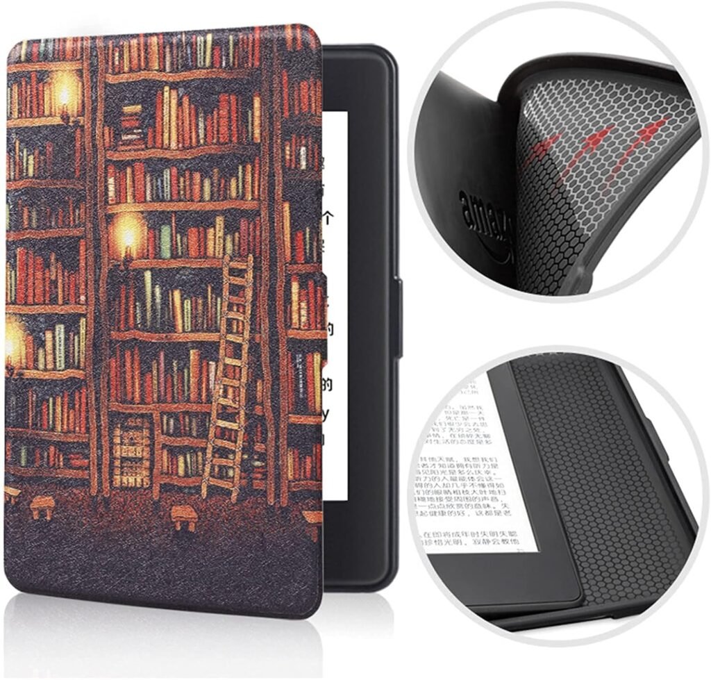 JMH Silicone Case Fits Kindle Paperwhite (10th Generation, 2018 Releases) Thinnest Lightest Smart Shell Cover with Auto Wake/Sleep, Only Suitable for Model PQ94WIF JMH Silicone Case Fits Kindle Paperwhite (10th Generation, 2018 Releases) Thinnest Lightest Smart Shell Cover with Auto Wake/Sleep, Only Suitable for Model PQ94WIF