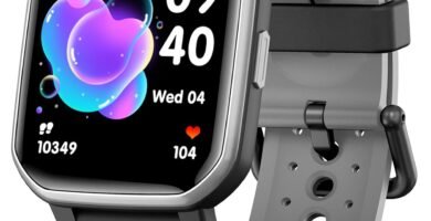 JOYELE Smart Watch for Kids Teens, Fitness Tracker Boy Girls Watch with 19 Sport Modes, Pedometer, Sleep Monitor, Kids Watch Birthday Gifts Toy Gift for Girls Boys 6-16 (Gray)