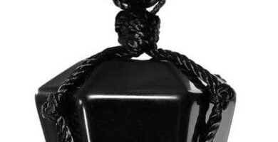 JSDDE Obsidian Healing Crystal Pendant Necklace Hexagonal Stone Pointed Gemstone Necklace for Men Gift JSDDE Obsidian Healing Crystal Pendant Necklace Hexagonal Stone Pointed Gemstone Necklace for Men Gift