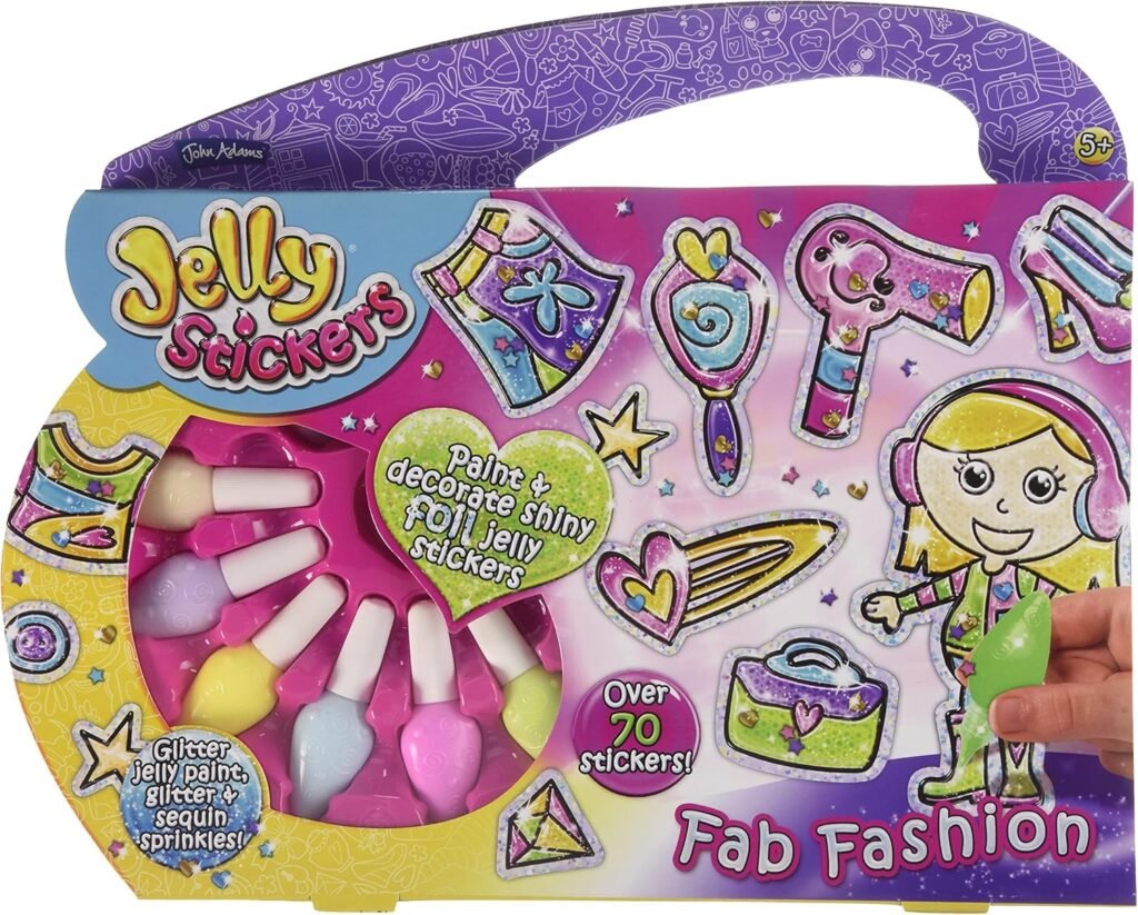John Adams Fab Fashion Jelly Stickers Super Activity Set