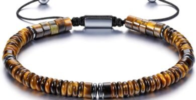 Jovivi Mens Crystal Beads Bracelet Tigers Eye Stone Anxiety Protection Healing Bracelets Adjustable Spiritual Gifts for Women Men Him Boyfriend Husband Dad Father’s Day Birthday Christmas Jovivi Mens Crystal Beads Bracelet Tigers Eye Stone Anxiety Protection Healing Bracelets Adjustable Spiritual Gifts for Women Men Him Boyfriend Husband Dad Father’s Day Birthday Christmas