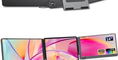 KPKUE Laptop Screen Extender, 14″ 1080P FHD IPS Dual Portable Monitor for Laptop, Compatible with 11.6″ -15.6″ Laptops (Mac Windows Chrome) KPKUE Laptop Screen Extender, 14″ 1080P FHD IPS Dual Portable Monitor for Laptop, Compatible with 11.6″ -15.6″ Laptops (Mac Windows Chrome)