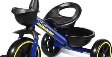 KRIDDO Kids Tricycles Age 24 Month to 5 Years, Toddler Kids Trike for 2.5 to 5 Year Old, Gift Toddler Tricycles for 2-4 Year Olds, Trikes for Toddlers, Blue KRIDDO Kids Tricycles Age 24 Month to 5 Years, Toddler Kids Trike for 2.5 to 5 Year Old, Gift Toddler Tricycles for 2-4 Year Olds, Trikes for Toddlers, Blue