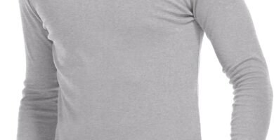 KUYIGO Mens Turtleneck Jumper T Shirt Slim Fit Pullover High Roll Neck Tops Sweater Long Sleeve Shirts