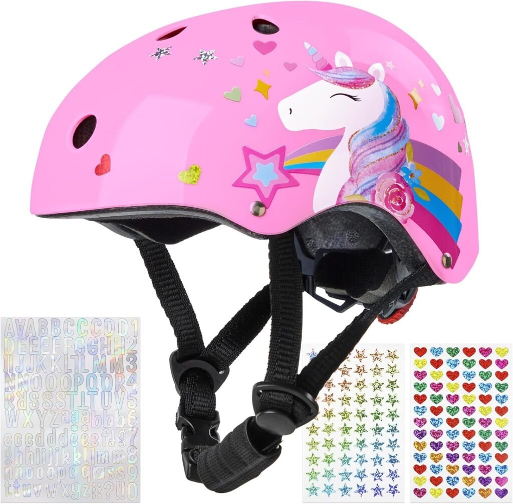 Kids Bike Helmet,Unicorn Castle Toddler Helmet Adjustable Skateboard Helmet Age 3-8 Years Cycling Skateboard Inline Skating Scooter Kids Bike Helmet,Unicorn Castle Toddler Helmet Adjustable Skateboard Helmet Age 3-8 Years Cycling Skateboard Inline Skating Scooter