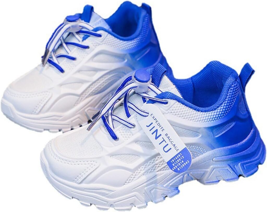 Kids Trainers Unisex Children Fade Color Athletic Running Sport Shoes Football Soccer Training Shoes Comfortable and Soft Teenager Sneakers Boy’s School Walking Shoes Kids Trainers Unisex Children Fade Color Athletic Running Sport Shoes Football Soccer Training Shoes Comfortable and Soft Teenager Sneakers Boy’s School Walking Shoes
