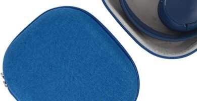 Kingshion Hard Headphone Case Compatible with JBL Tune 510BT, 520BT, 525BT, 500BT, 560BT, 570BT,Tune 600BTNC, 660NC, 670NC, Travel Carrying Bag for Live 460NC, Live 400BT,T450BT, E45BT (Dark Blue