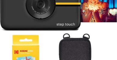 Kodak Step Touch 13MP Digital Camera & Instant Printer with 3.5 LCD Touchscreen (Black) Go Bundle