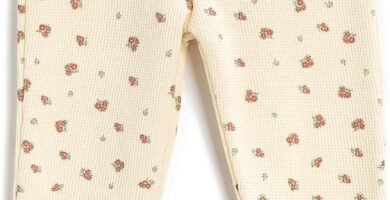 Koton Baby Girls’ Floral Jogger Sweatpants Cotton