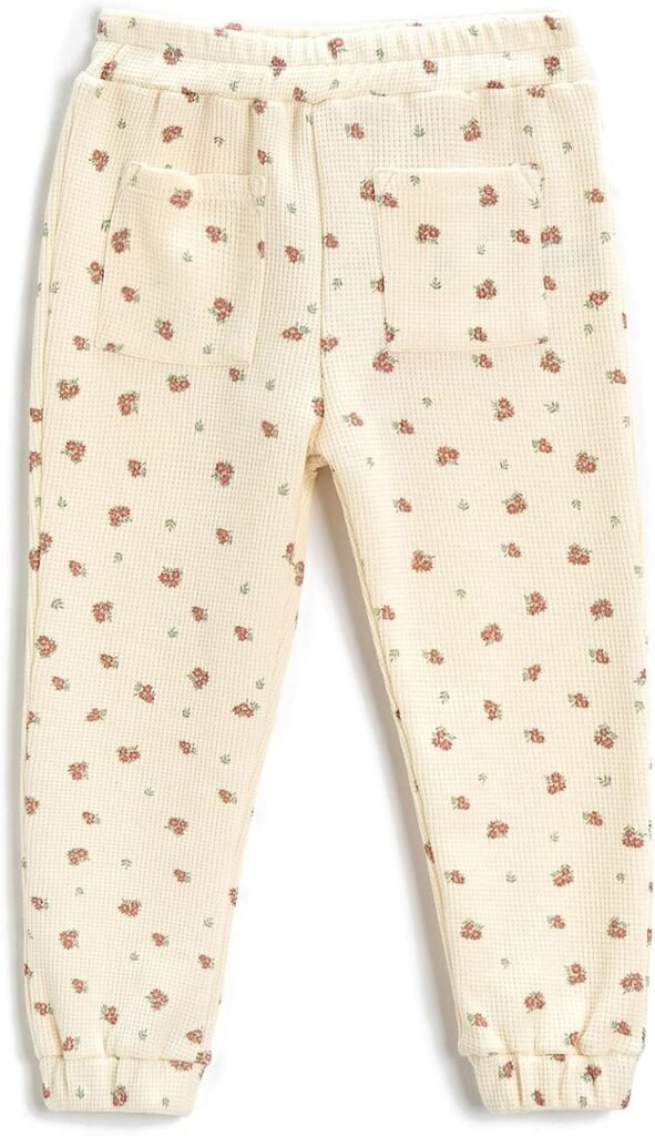 Koton Baby Girls’ Floral Jogger Sweatpants Cotton Koton Baby Girls’ Floral Jogger Sweatpants Cotton